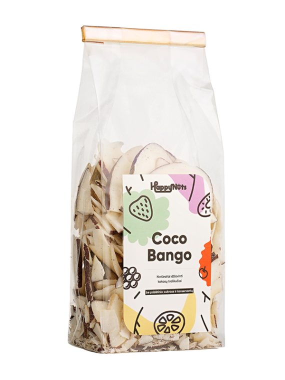 Džiovinti kokosų traškučiai - Coco Bango - 200g