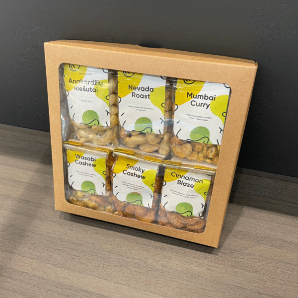 Anakardžių Riešutų Dovanų Rinkinys