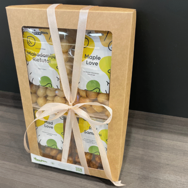 Karališkas Makadamijų Dovanų Rinkinys