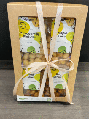 Karališkas Makadamijų Dovanų Rinkinys