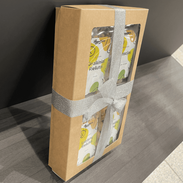 Šviežių Riešutų Dovanų Rinkinys